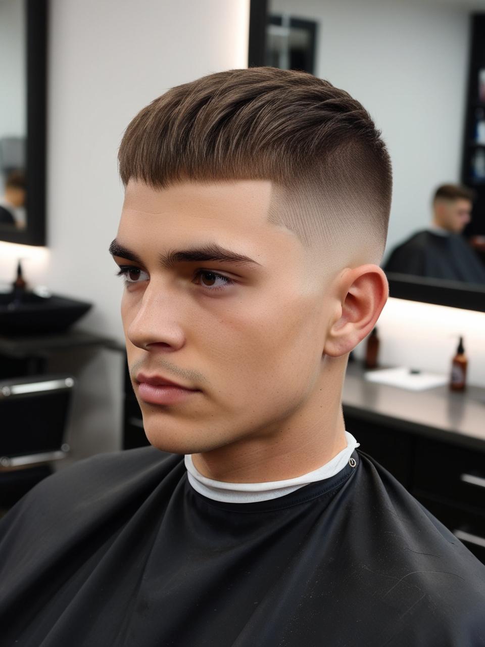 Výsledek práce barbera z Gentlemen's Den